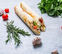 Донер с грибами