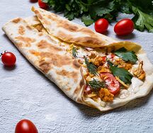 Пиде с курицей