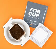 Обжаренный молотый кофе в фильтр-пакете