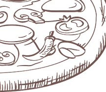 Пицца Традиционное тесто 35, сырный борт