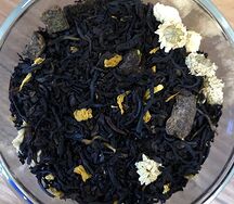 Чёрный чай с добавками Улыбка Гейши
