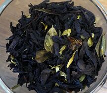 Чёрный чай с добавкой дикая облепиха