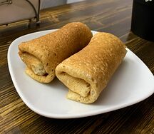Блины с творогом