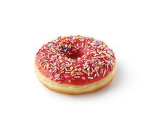 Strawberry donut