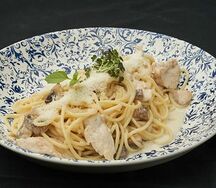 Pollo e funghi