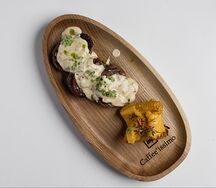 Medaglione con funghi