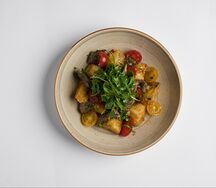 Insalata di melanzane croccante