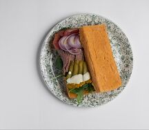 Panini con roastbeef