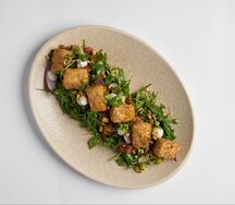 Insalata con mais e brie