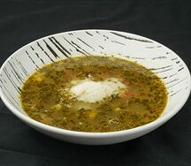 Minestrone di pesto