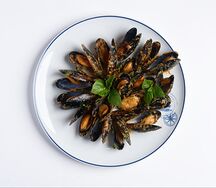 Cozze in salsa di noci