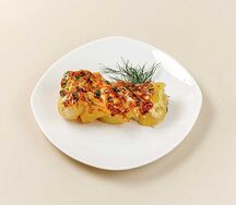 Картофель с сыром 