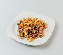 Гречка с овощами 