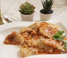 Рыба в кисло-сладком соусе