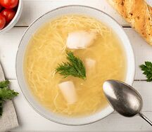 Суп Лапша домашняя с куриным филе