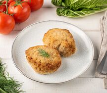 Котлеты рыбные из минтая жареные