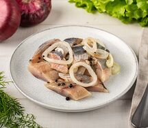 Салат из сельди по-деревенски