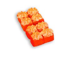 Сырный с лососем запечённый