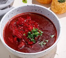 Борщ с говядиной