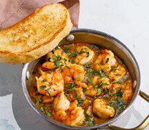 Креветки по-грузински