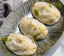 Манты с мясом ягнёнка