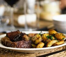 Бараньи рёбрышки с картофелем 