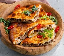 Пирог с картофелем и бараниной