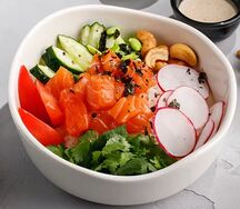 Поке с лососем