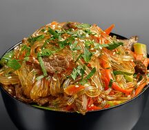 Харусаме с говядиной