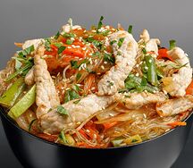 Фунчоза со свининой