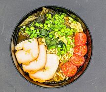 Рамен с курицей
