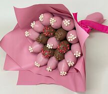 Букет из клубники в шоколаде 19 ягод №2