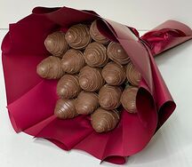 Букет из клубники в шоколаде сlassic 16 ягод №20