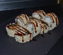 Унаги в кунжуте