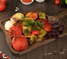 Овощи на мангале