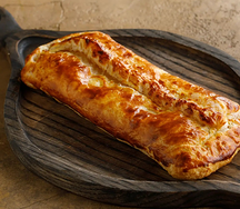 Слоеный пирог с картофелем и сыром