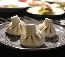 Хинкали с бараниной