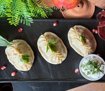 Манты с говядиной