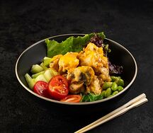 Боул с баклажаном