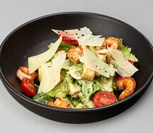 Салат Цезарь с креветкой