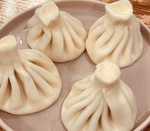 Хинкали с говядиной и бараниной