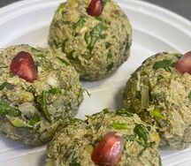 Зеленая фасоль с грецким орехом