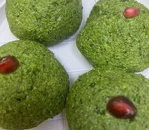 Шпинат с грецким орехом