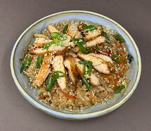 Wok Рис c цыпленком (medium spicy)