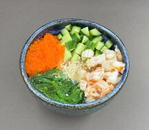 Поке с тигровой креветкой medium spicy