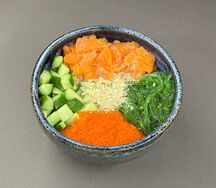 Поке с лососем