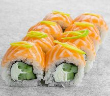 Ролл Филадельфия с лососем
