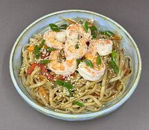  Wok Удон с креветками