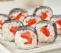 Сяке со сливочным сыром