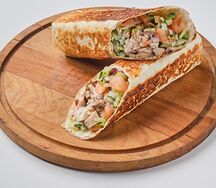 Шаурма с летним салатом